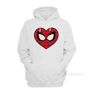 Spiderman Heart Hoodie