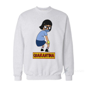 Tina Belcher Mask Quarantina Sweatshirt