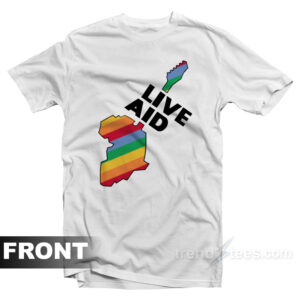 Vintage live aid t shirt hotsell