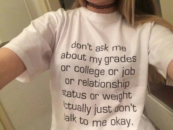 Don't Ask Me Actually Don't Talk To Me Okay T-Shirt
