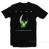 ALAN In Space Nobody Can Hear You In Space T-Shirt