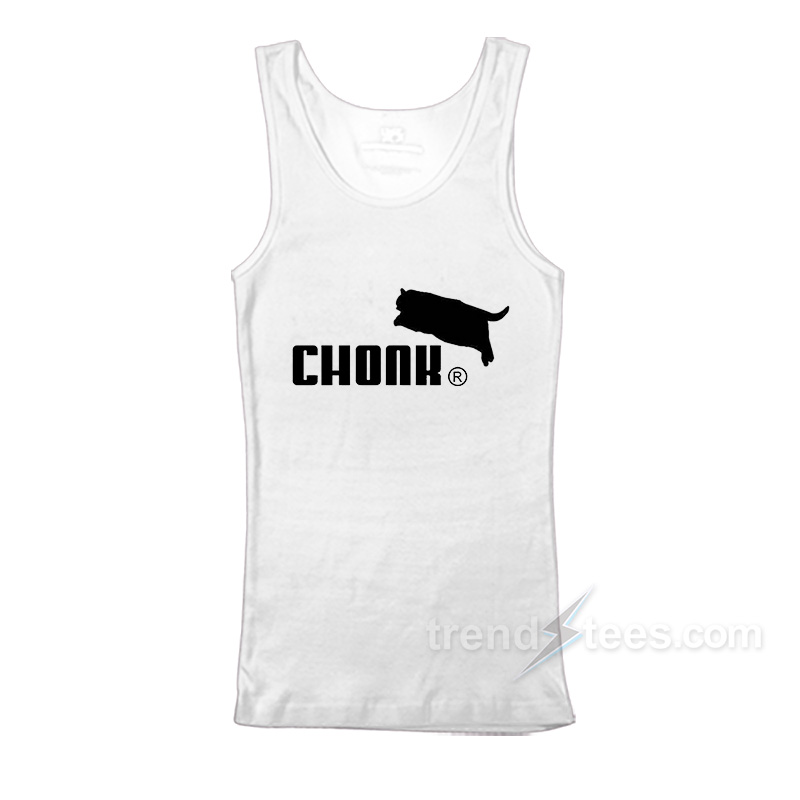 Chonk Puma Logo Parody Tank Top