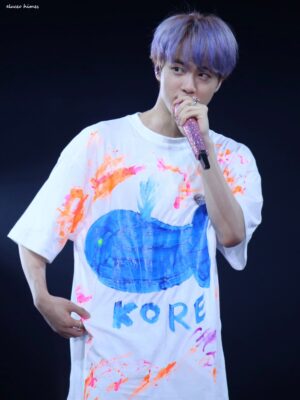 Jin Kore Design Graffiti T-Shirt