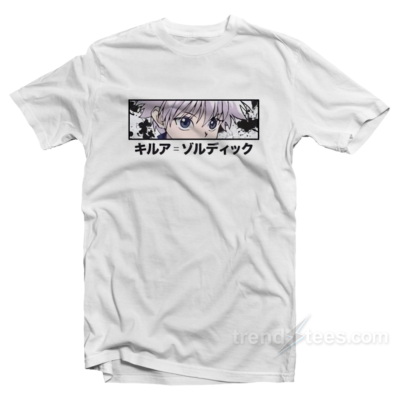 Hunter X Hunter Killua Eyes T Shirt For Unisex