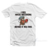 I Was Social Distancing Before It Was Cool Owl T-Shirt