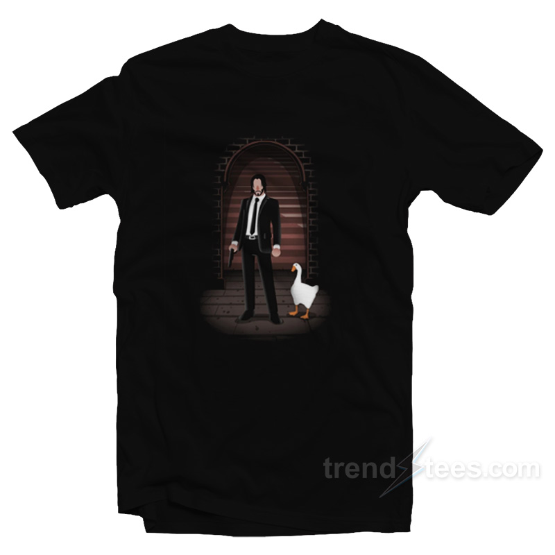 John Wonk John Wick Honk Parody T-Shirt