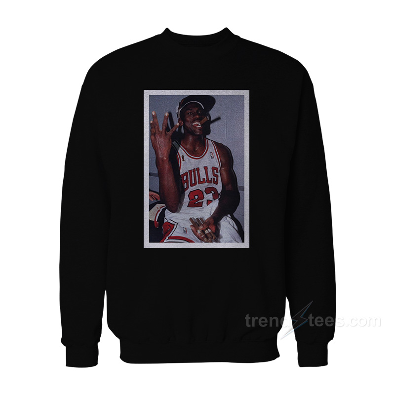 Get It Now Michael Jordan Champion Cigar T-Shirt 