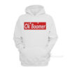 Ok Boomer Box Logo Hoodie