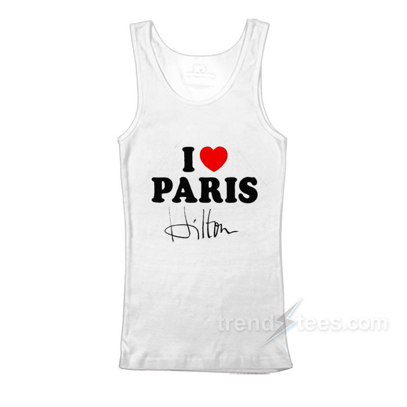 Paris Hilton I Love Paris Tank Top