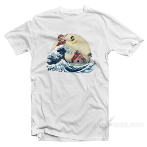 The Great Retro Wave Japan Dragon Ball T-Shirt