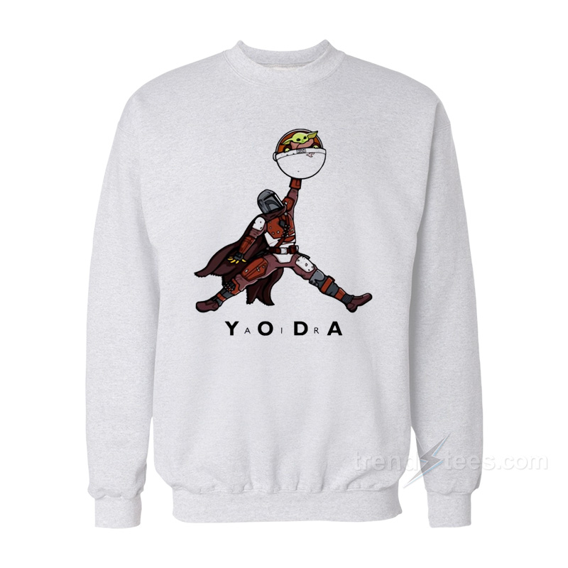Baby Yoda Air Jordan Sweatshirt
