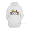 Bear Rainbow I hate People Hoodie