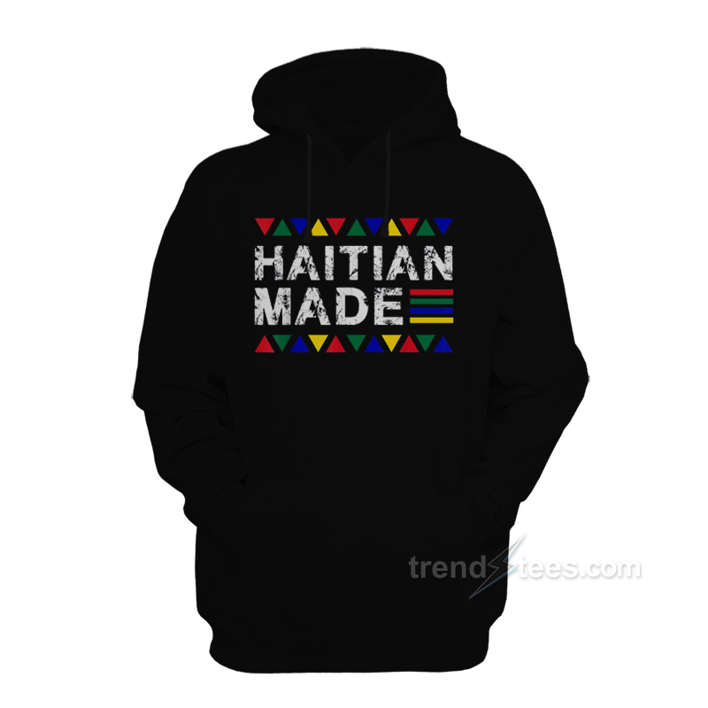 Haitian Made Haiti Pride Hoodie