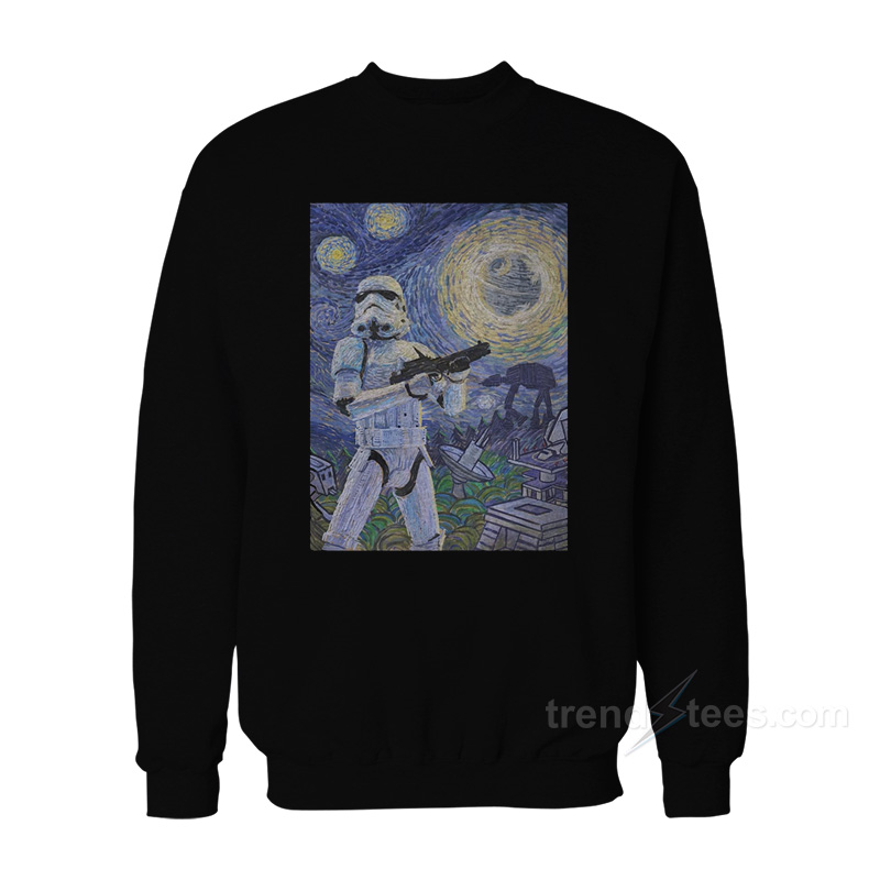starry night storm trooper shirt