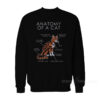 Anatomy Of Cat Sweatshirt