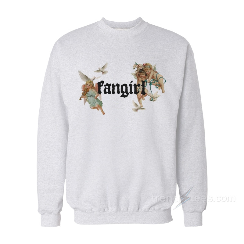 Angelic Fangirl Sweatshirt