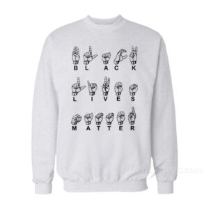 Black Lives Matter Symbol Sweatshirt