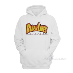 Black Lives Matter Thrasher Parody Hoodie