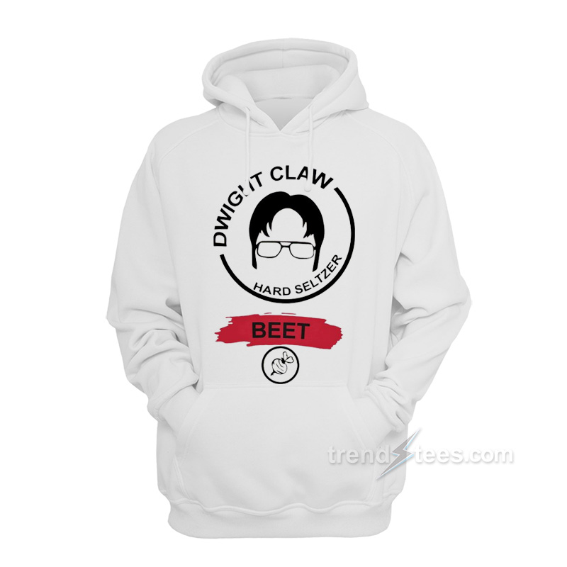 Dwight Claw Hard Seltzer Beet Hoodie