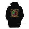 Lion Black King I Am Who I Am Your Approval Isn't Needed Hoodie