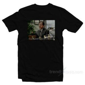 Michael Scott I’m Not Superstitious But I’m A Little Stitious T-Shirt