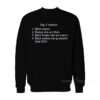 Official Top 4 Women Sweatshirt