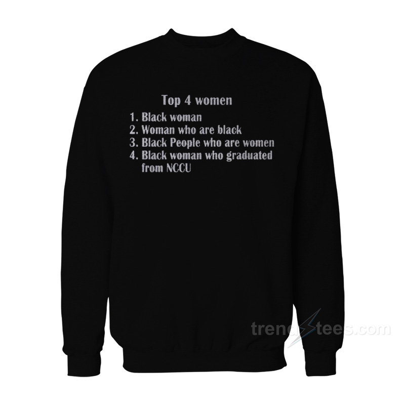 Official Top 4 Women Sweatshirt