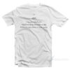 Seen I See You Black Girl You’ll Never Be Invisible To Me T-Shirt
