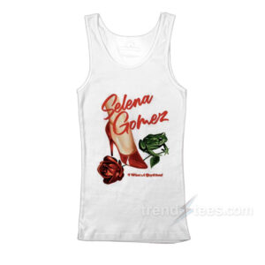 Selena Gomez I Want A Boyfriend Rose Shoes Frog Tank Top