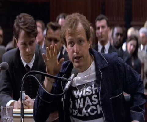 The People vs. Larry Flynt: I Wish I Was Black T-Shirt