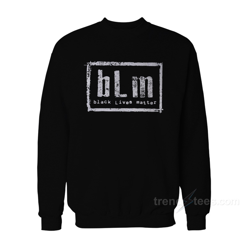 Black Lives Matter New World Order Logo Parody Sweatshirt