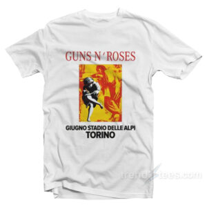 Guns N Roses Giugno Stadio Delle Alpi Torino T-Shirt