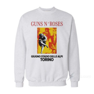 Guns N Roses Giugno Stadio Delle Alpi Torino Sweatshirt