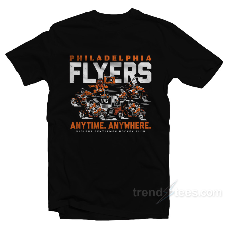 Philadelphia Flyers Anytime Anywhere T-Shirt