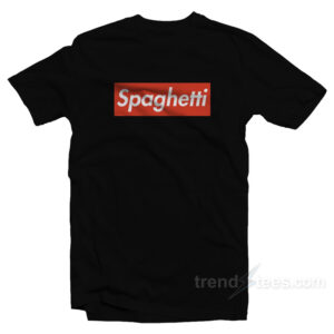 Spaghetti Red Box Logo T-Shirt