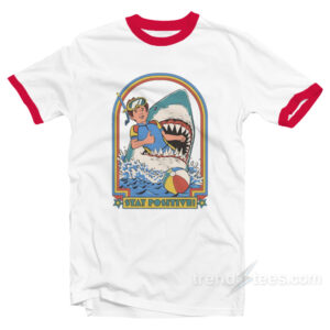 Stay Positive Ringer Shirt