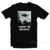 UFO Hunter I Want To Believe T-Shirt