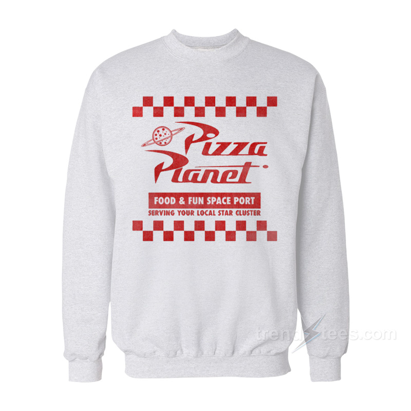 Pizza Planet Box Sweatshirt