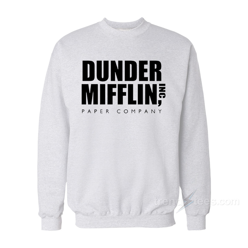 Dunder Mifflin Inc Paper Company Sweatshirt