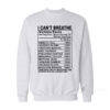 I Can’t Breathe Victims Facts Sweatshirt
