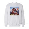 Jesus Crossing Up Satan Basketball Sweatshirt