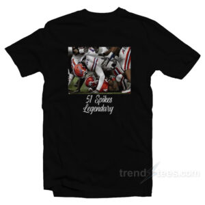 51 Spikes Legendary Brandon Spikes T-Shirt
