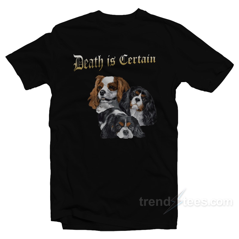 death is certain life is not shirt