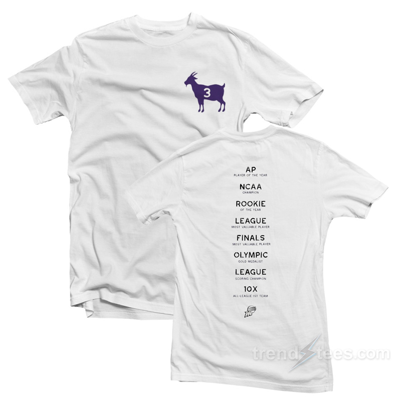 Diana Taurasi Goat T-Shirt
