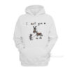 I Don't Give A Mouse Walking Donkey Hoodie