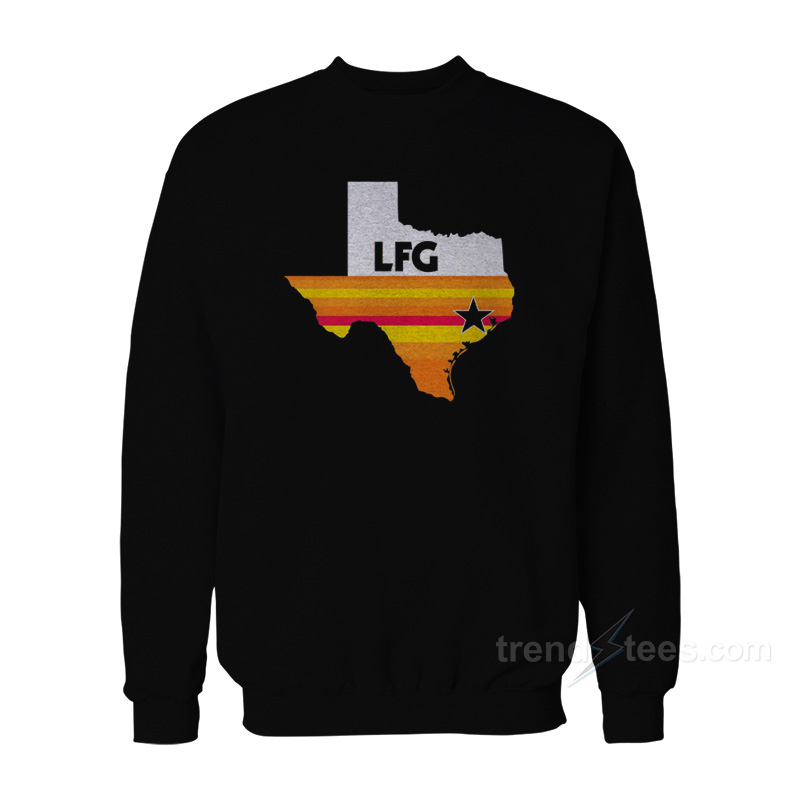 LFG Astros Texas Baseball Sweatshirt