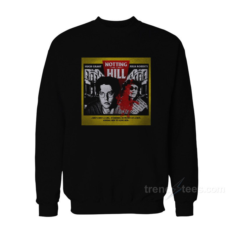 Notting Hill 1999 Vintage Horror Design Sweatshirt