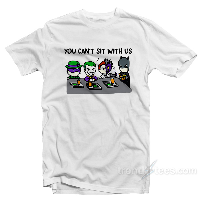 joker two face t shirt