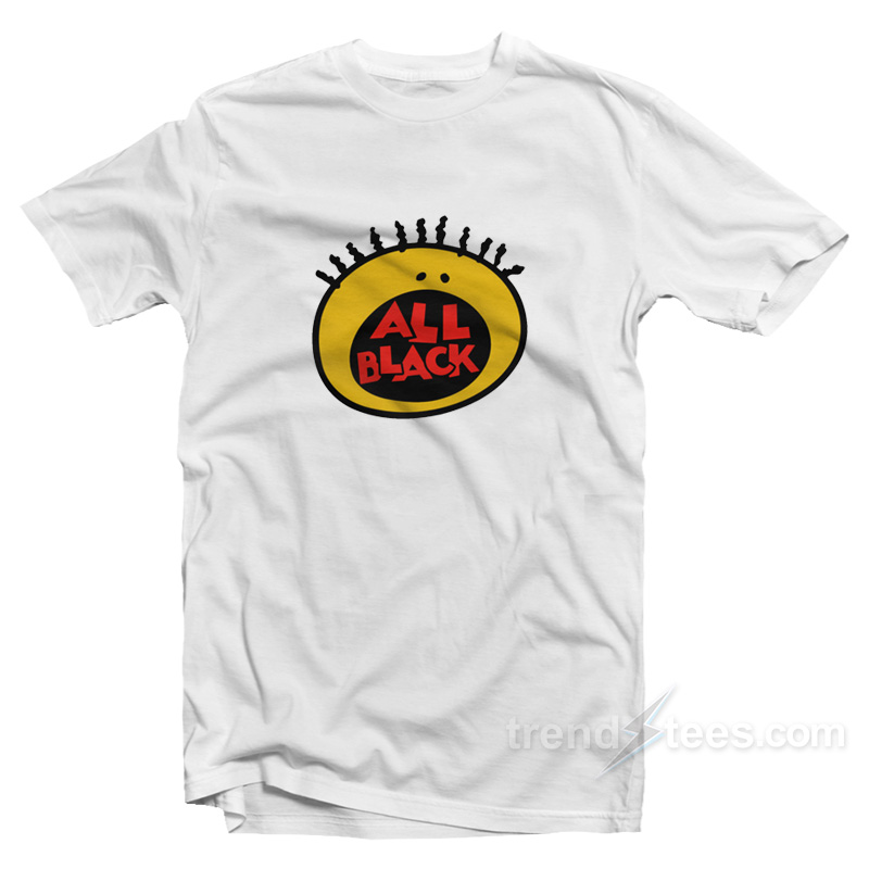 All Black 90's Throwback T-Shirt