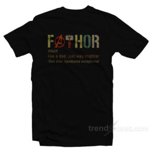 Avengers Fathor Definition T-Shirt